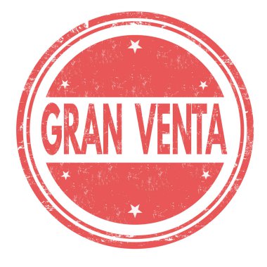 Gran venta (büyük satış) işareti veya damga