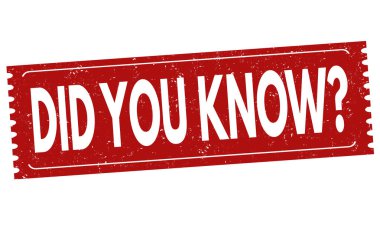 İşareti veya damga biliyor muydun