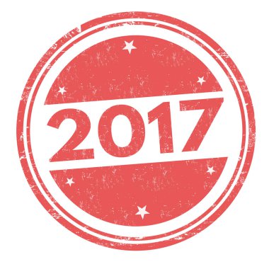 2017 işareti veya damga