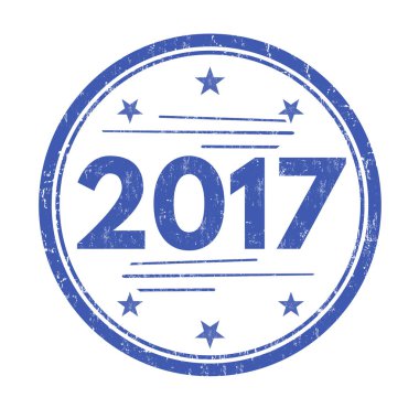 2017 işareti veya damga