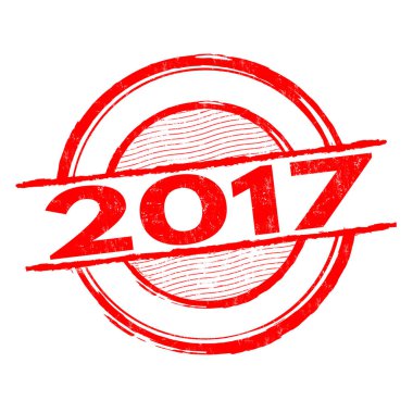 2017 işareti veya damga