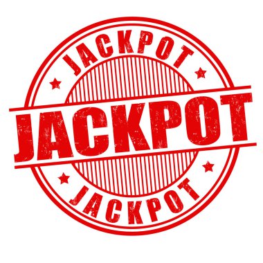 Jackpot işareti veya damga