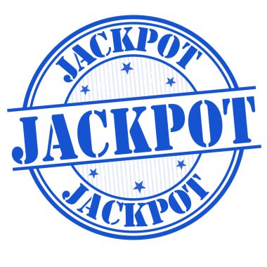Jackpot işareti veya damga