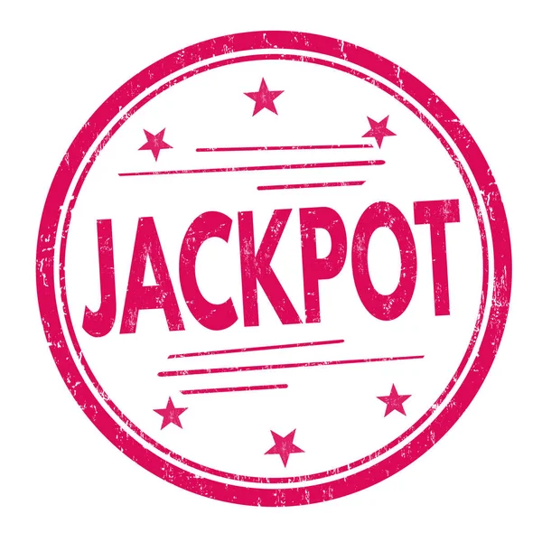 Segno o timbro Jackpot — Vettoriale Stock