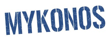 Mykonos işareti o pul