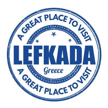 Lefkada işareti veya damga 