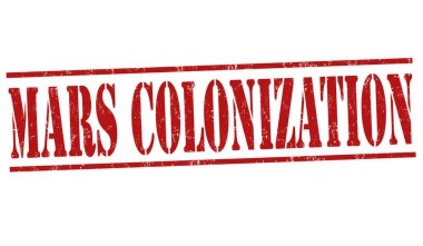 Mars kolonizasyon işareti veya damga