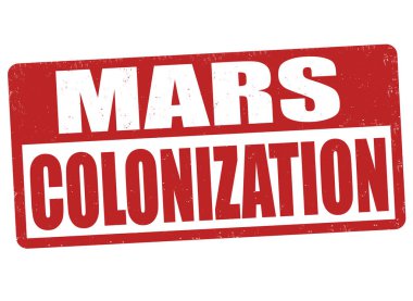 Mars kolonizasyon işareti veya damga