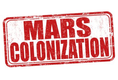 Mars kolonizasyon işareti veya damga