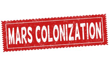 Mars kolonizasyon işareti veya damga
