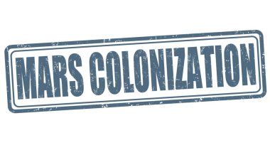 Mars kolonizasyon işareti veya damga