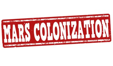 Mars kolonizasyon işareti veya damga