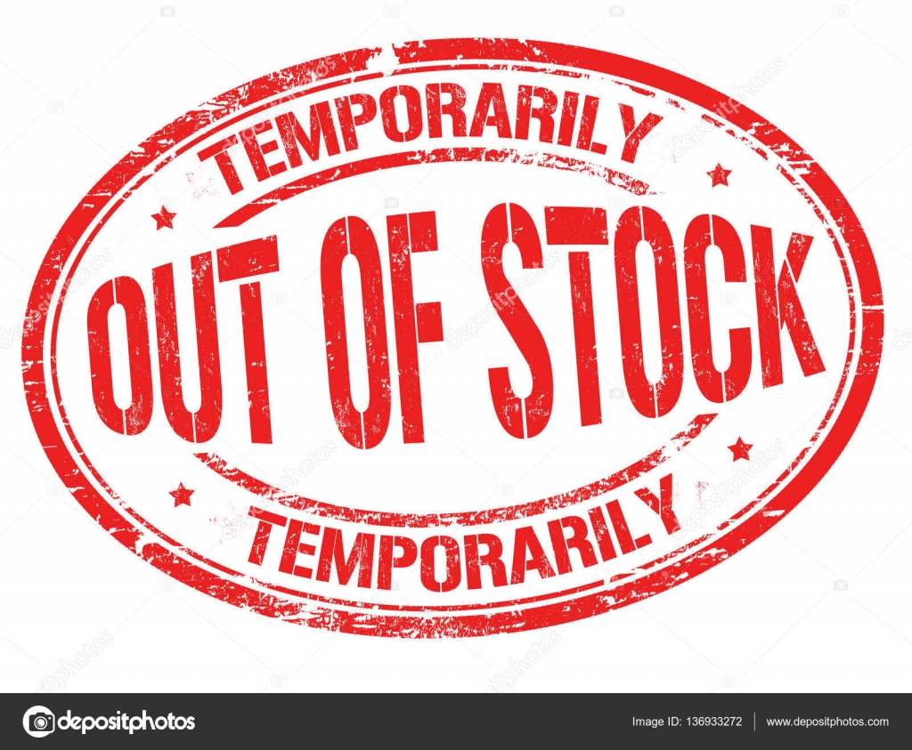 Out of stock sign or stamp — Stock Vector © roxanabalint ...