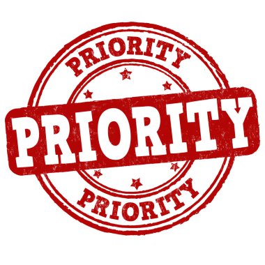 Öncelik işareti veya damga