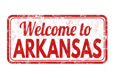 Arkansas işareti veya damga için hoş geldiniz
