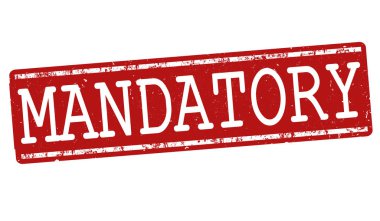 Zorunlu işareti veya damga