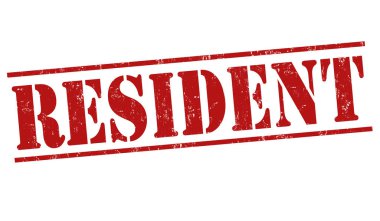 İkamet işareti veya damga