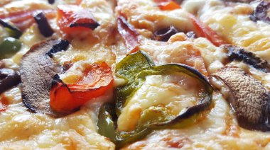 lezzetli pizza arka plan