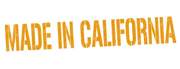 Fabriqué en Californie signe ou timbre — Image vectorielle