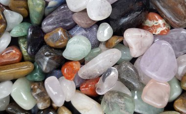 Çeşitli taşlar arka plan dokusu