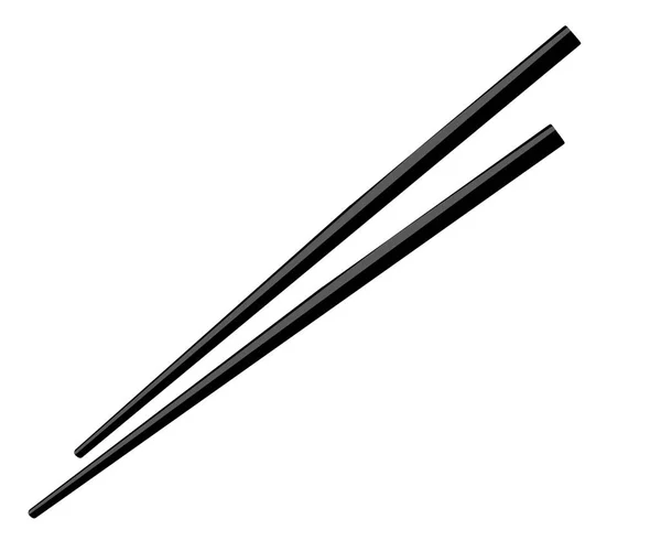 A pair of chopsticks — Stock Vector