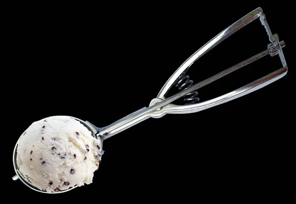 Helado con helado de Stracciatella —  Fotos de Stock