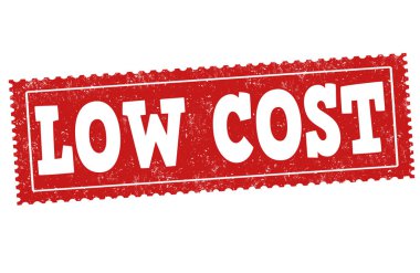 Düşük maliyetli işareti veya damga