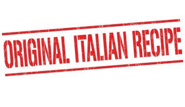Orijinal İtalyan tarifi işareti veya damga