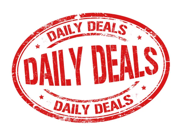 Ежедневные сделки — стоковый вектор