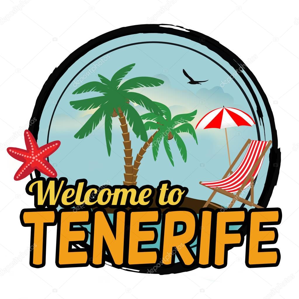 Welcome to Tenerife concept