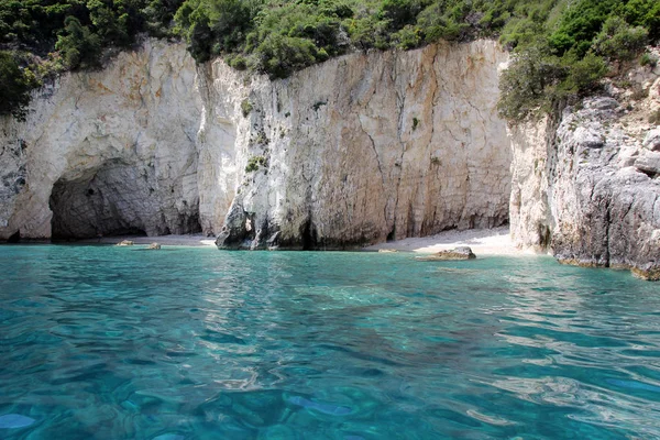 Keri caves on Zakynthos — Stock Photo, Image