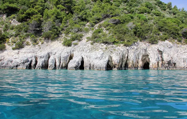 Grottes de Keri sur Zakynthos — Photo