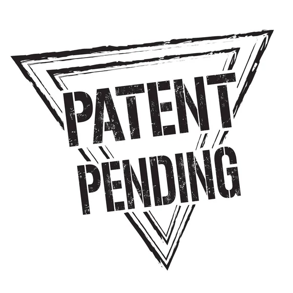 Patente pendente sinal ou carimbo —  Vetores de Stock