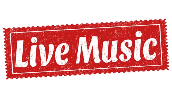 Canlı müzik işareti veya damga