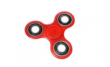 Kırmızı spinner stres giderici oyuncak