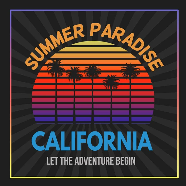 California tipografi baskı tasarımı