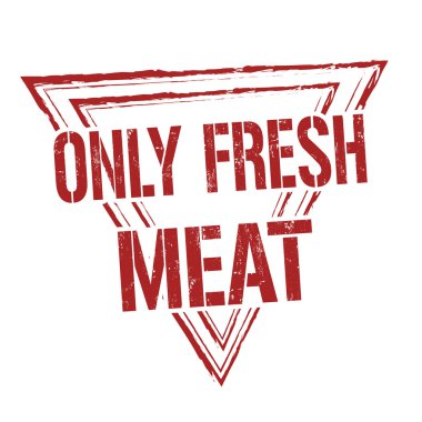 Sadece taze et işareti veya damga