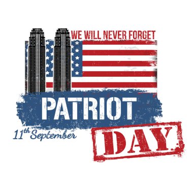 Vatansever gün poster veya kart