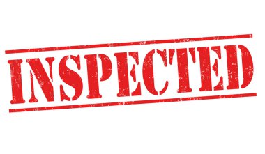 İncelenen işareti veya damga