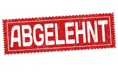 Reddedilen işareti veya damga