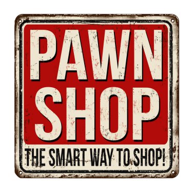 Shop antika paslı metal kayıt piyon