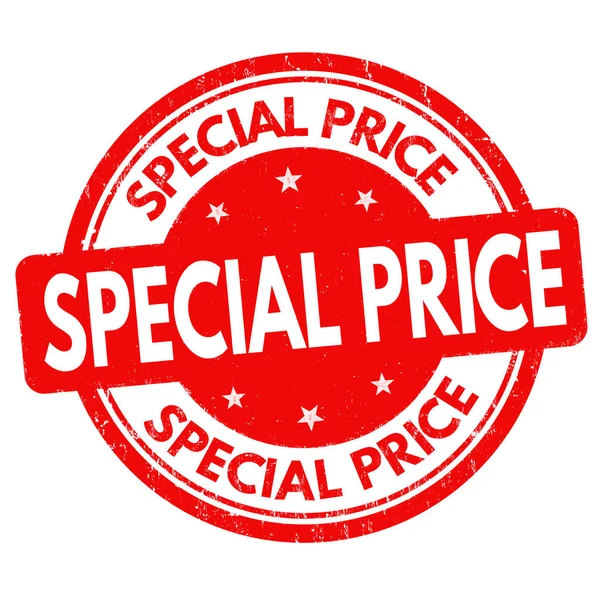 Signo o sello de precio especial — Vector de stock
