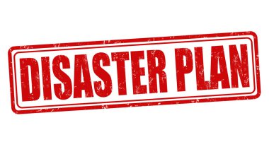 Afet planı işareti veya damga