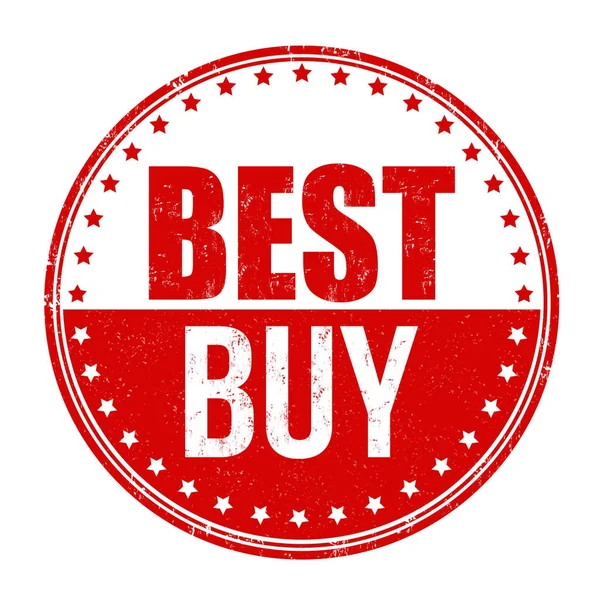 Best Buy Best buy grunge Rubberstempel — Stockvector