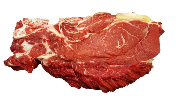 Carne fresca de res cruda — Foto de Stock