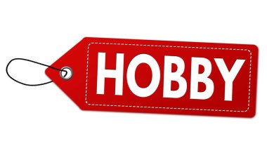 Hobi etiket veya fiyat etiketi 