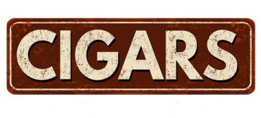 Puro vintage paslı metal işareti