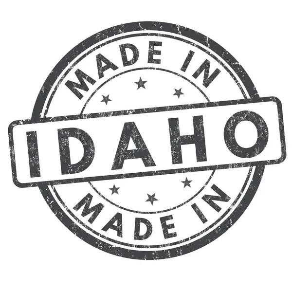 Made in Idaho sign or stamp — Stock Vector