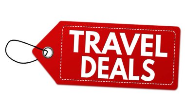 Etiket veya fiyat etiketi seyahat fırsatları 