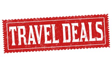 Grunge lastik damgası seyahat fırsatları